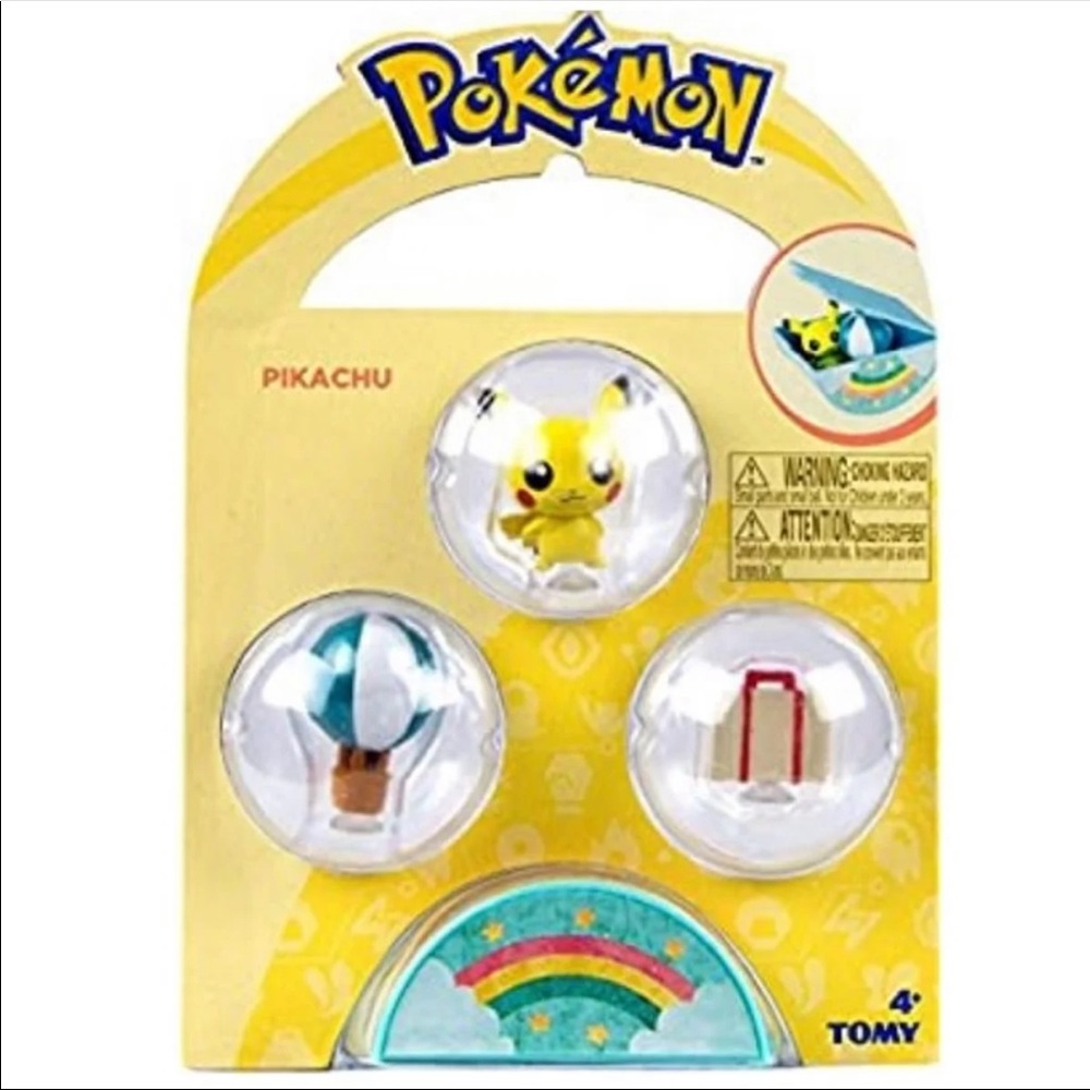 Pokemon Petite Pals Pikachu Mini's 3pk - Picture 2 of 3